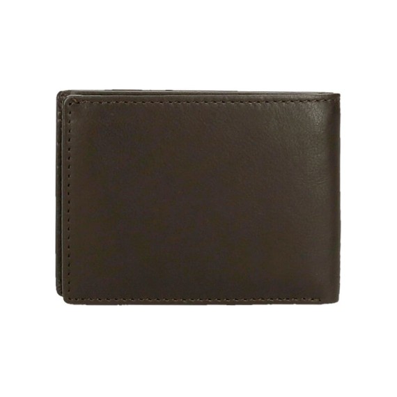 Carteira Horizontal c/ Porta Moedas Pepe Jeans Badge Castanha | Ref. 186.7373132