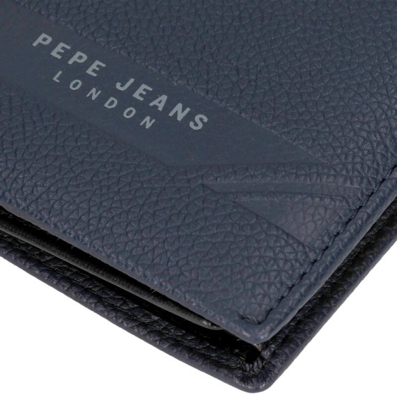 Carteira Vertical c/ Porta Moedas Pepe Jeans BASINGSTOKE Azul Escuro | Ref. 186.7381133