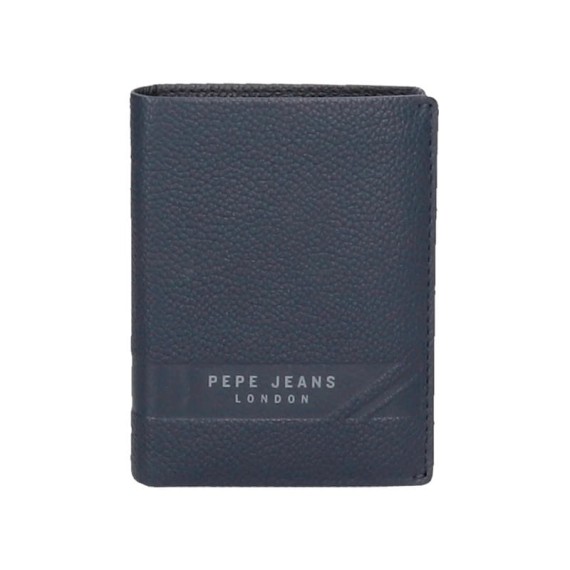 Carteira Vertical c/ Porta Moedas Pepe Jeans BASINGSTOKE Azul Escuro | Ref. 186.7381133