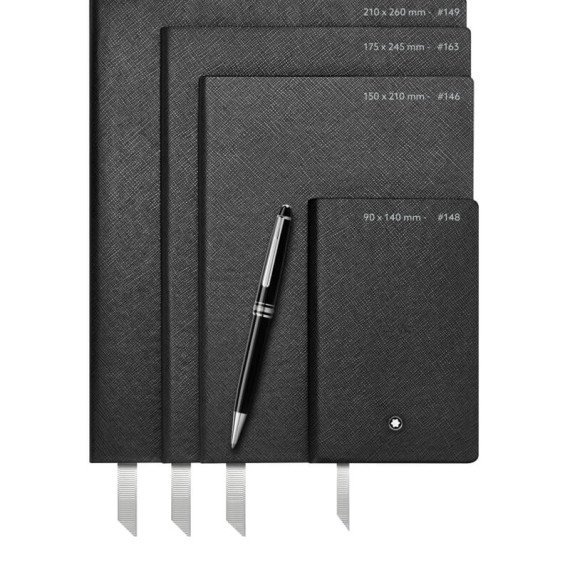 Notebook Fine #146 Pautado MONTBLANC Preto | Ref. 238.113294