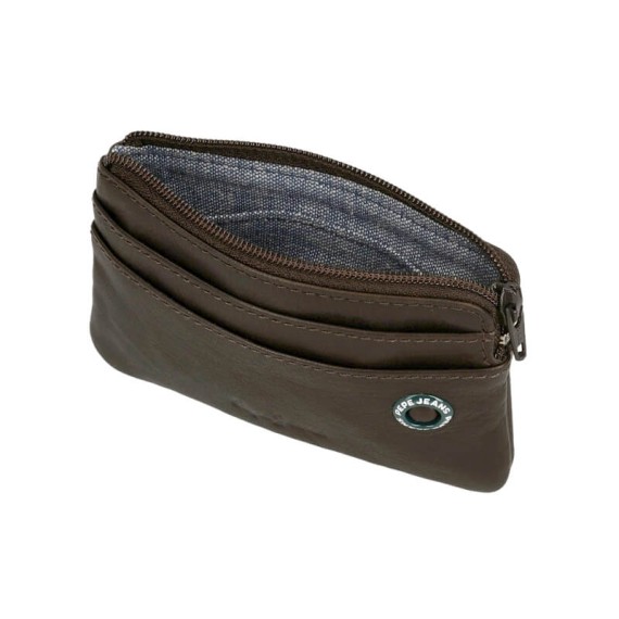 Porta Moedas Pepe Jeans BADGE Castanho | Ref. 186.7370132