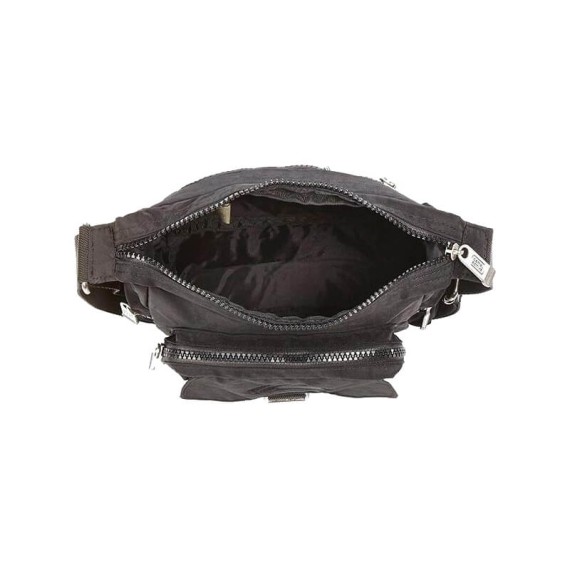 Camel Active Bolsa de Ombro JOURNEY Preta | Ref. 91B0060660