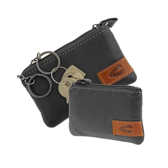 CAMEL ACTIVE Bolsa para Chaves e Moedas California Preta | Ref. 9112870160 - 000576 CAMEL ACTIVE Bolsa para Chaves e Moedas California Preta | Ref. 9112870160 - 000576