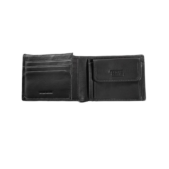 Camel Active Carteira Horizontal com Porta-Moedas VEGAS Preta | Ref. 91B3470360