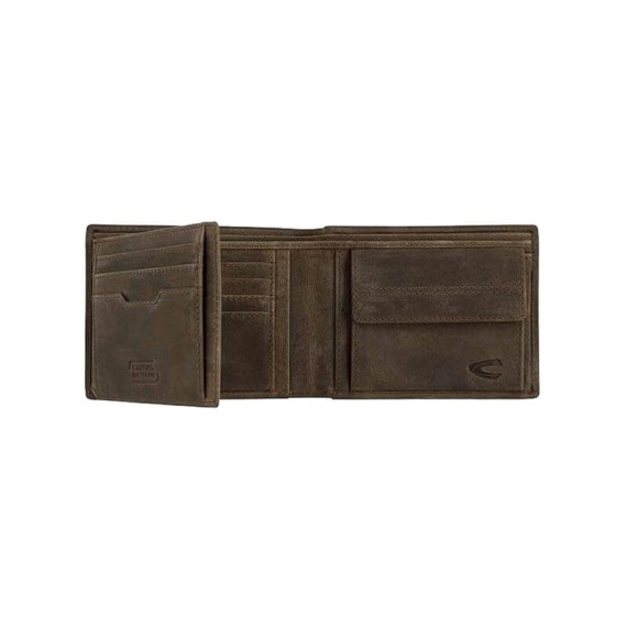 Camel Active Carteira Horizontal com Porta-Moedas VIETNAM Castanha | Ref. 9127770329 Camel Active Carteira Horizontal com Porta-Moedas VIETNAM Castanha | Ref. 9127770329