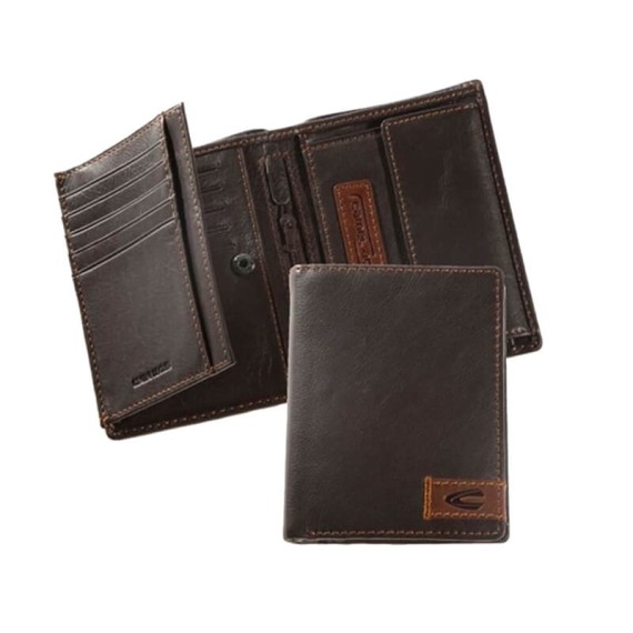 CAMEL ACTIVE Carteira ao Alto c/ Porta-Moedas California Castanha | Ref. 9112870520 - 000583CAMEL ACTIVE Carteira ao Alto c/ Porta-Moedas California Castanha | Ref. 9112870520 - 000583