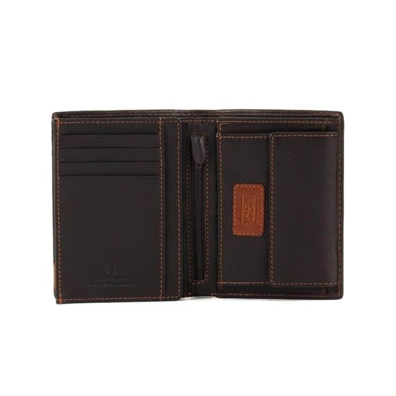 CAMEL ACTIVE Carteira ao Alto c/ Porta-Moedas California Castanha | Ref. 9112870520 - 000583