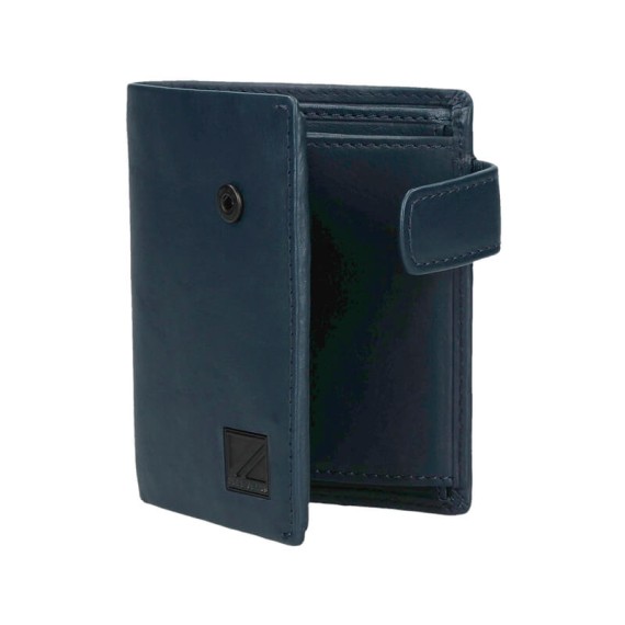 Carteira Vertical c/ Porta Moedas e Presilha PEPE JEANS Chief Azul | Ref. 186.7391234
