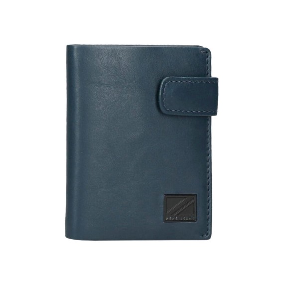 Carteira Vertical c/ Porta Moedas e Presilha PEPE JEANS Chief Azul | Ref. 186.7391234
