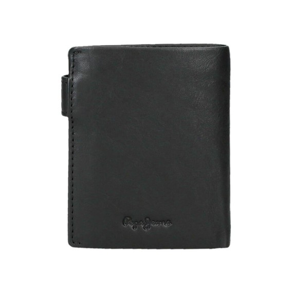 Carteira Vertical c/ Porta Moedas e Presilha Pepe Jeans CHIEF Preta | Ref. 186.7391231