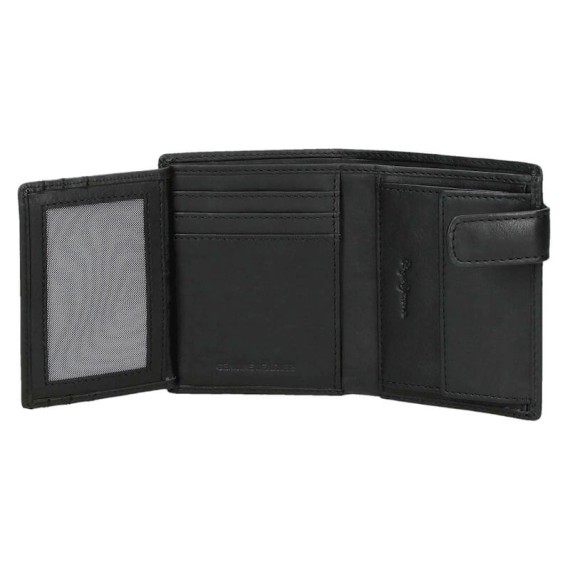 Carteira Vertical c/ Porta Moedas e Presilha Pepe Jeans CHIEF Preta | Ref. 186.7391231