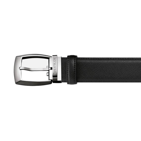 Cinto de Homem MONTBLANC c/ Fivela Pino 35mm Preto | Ref. 238.112408