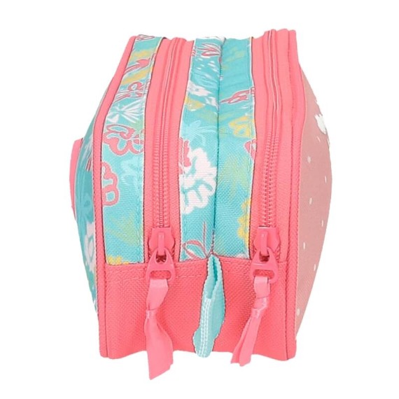 Estojo Escolar Duplo Roll Road MY LITTLE TOWN Rosa | Ref. 186.4654221