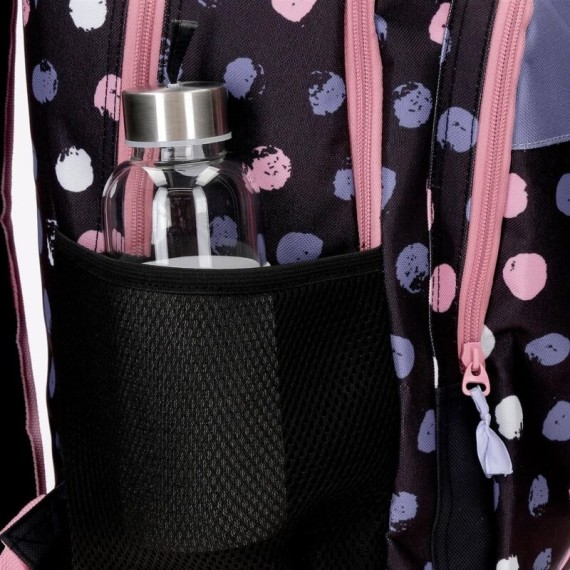 Mochila Pré-Escolar Adap. 33Cm Roll Road THE TIME IS NOW Preta | Ref. 186.46622D1