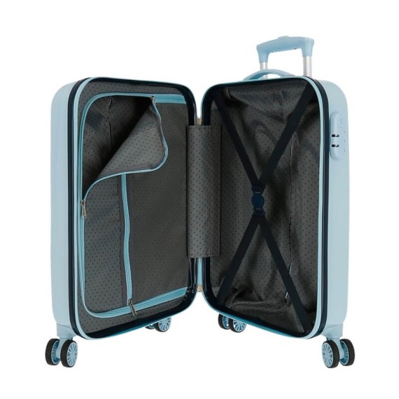 Mala de Cabine / Trolley 55cm 4R Frozen Winter is My Favourite Turquesa | Ref. 186.2311421