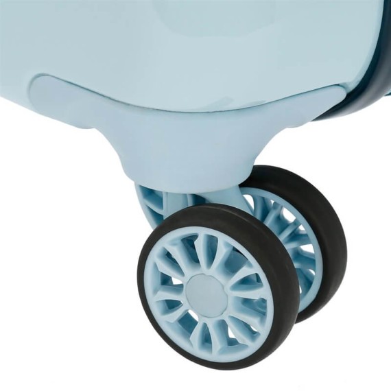 Mala de Cabine / Trolley 55cm 4R Frozen Winter is My Favourite Turquesa | Ref. 186.2311421