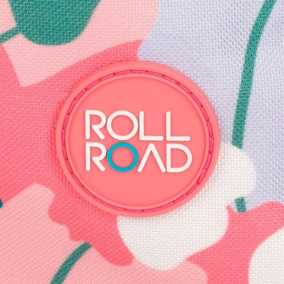 Mochila Escolar Adap c/ Carro 44Cm Roll Road PRECIOUS FLOWER Rosa | Ref. 186.35623T1 Mochila Escolar Adap c/ Carro 44Cm Roll Road PRECIOUS FLOWER Rosa | Ref. 186.35623T1