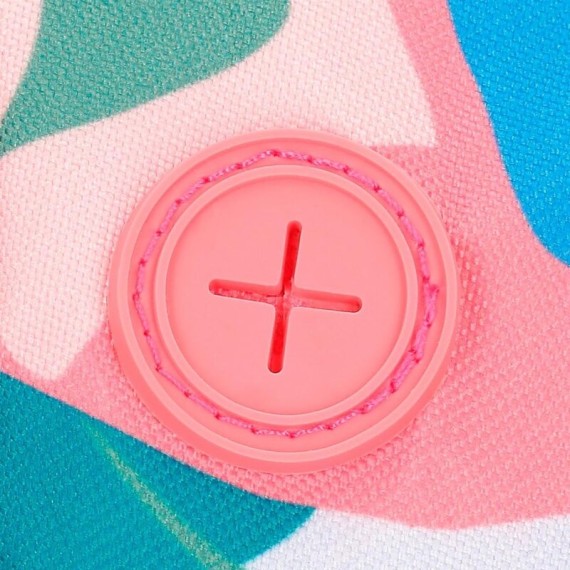 Mochila Escolar Adap c/ Carro 44Cm Roll Road PRECIOUS FLOWER Rosa | Ref. 186.35623T1 Mochila Escolar Adap c/ Carro 44Cm Roll Road PRECIOUS FLOWER Rosa | Ref. 186.35623T1