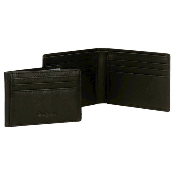 Carteira Porta Cartões Pepe Jeans STRIKING Preta | Ref. 186.7444031