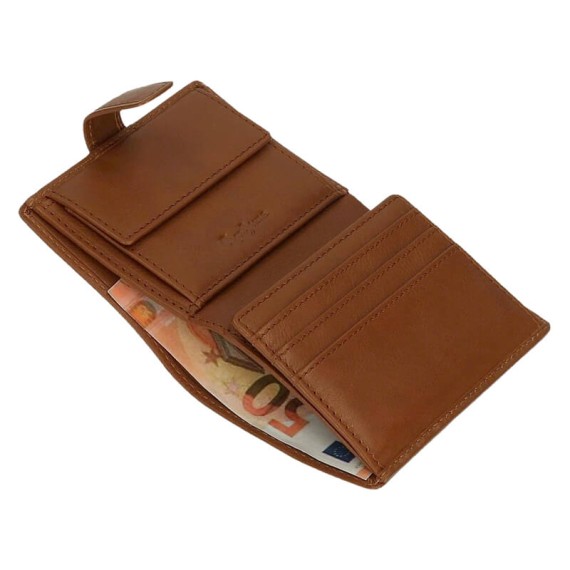 Carteira Vertical c/ Presilha Pepe Jeans STRIKING Camel | Ref. 186.7441234