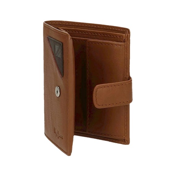 Carteira Vertical c/ Presilha Pepe Jeans STRIKING Camel | Ref. 186.7441234