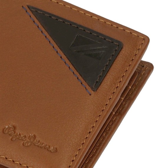 Carteira Vertical c/ Presilha Pepe Jeans STRIKING Camel | Ref. 186.7441234