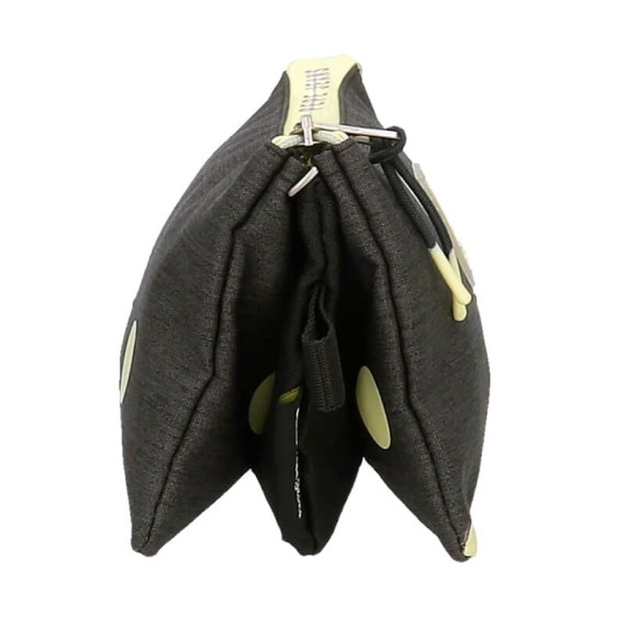 Estojo Escolar Triplo Pepe Jeans LEIRE Preto | Ref. 186.6524321