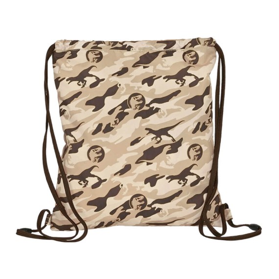 Mochila Saco Jurassic World DOMINION Bege | Ref. 248.612263196 Mochila Saco Jurassic World DOMINION Bege | Ref. 248.612263196