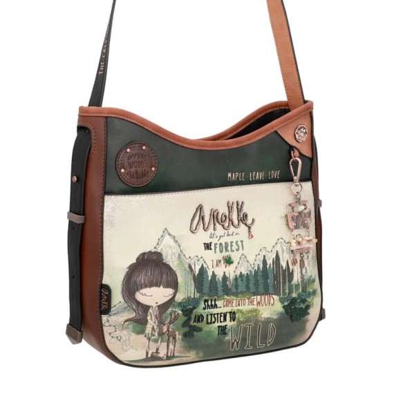 Anekke Mala de Senhora c/ Tiracolo Canada THE FLOREST Multicolor | Ref. 280.35603-223