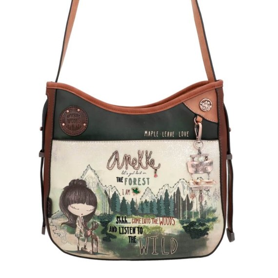Anekke Mala de Senhora c/ Tiracolo Canada THE FLOREST Multicolor | Ref. 280.35603-223