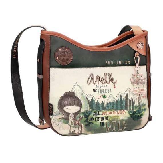Anekke Mala de Senhora c/ Tiracolo Canada THE FLOREST Multicolor | Ref. 280.35603-223