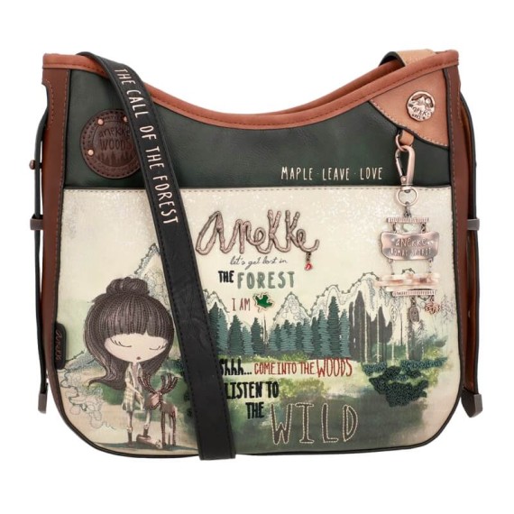 Anekke Mala de Senhora c/ Tiracolo Canada THE FLOREST Multicolor | Ref. 280.35603-223