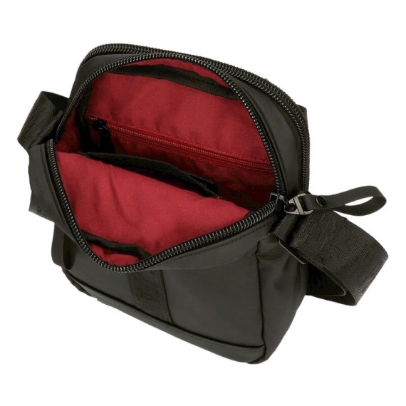 Bolsa de Tiracolo 2C. Média Pepe Jeans HOXTON Preta | Ref. 186.7345531