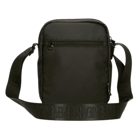 Bolsa de Tiracolo c/ Bolso Frontal Pepe Jeans HOXTON Preta | Ref. 186.7345331