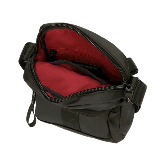 Bolsa de Tiracolo c/ Bolso Frontal Pepe Jeans HOXTON Preta | Ref. 186.7345331