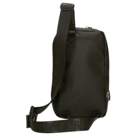 Bolsa Tiracolo / Cintura Pepe Jeans HOXTON Preta | Ref. 186.7345831