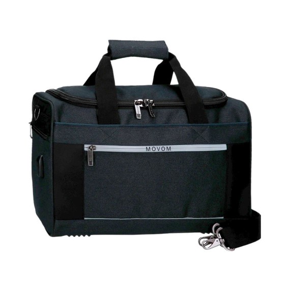 Saco de Viagem 40x20x25cm USB Movom TRIMMED Azul | Ref. 186.5173721