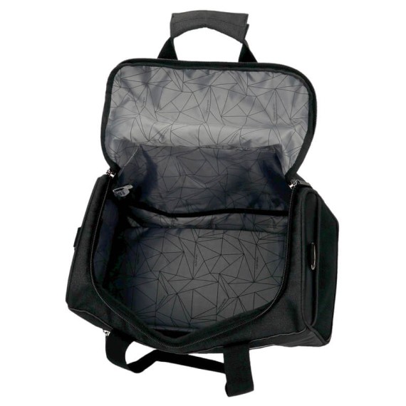 Saco de Viagem 40x20x25cm USB Movom TRIMMED Preto | Ref. 186.5173722