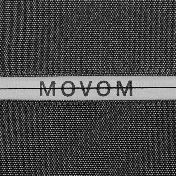 Saco de Viagem 40x20x25cm USB Movom TRIMMED Preto | Ref. 186.5173722