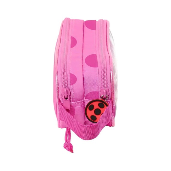 Estojo Escolar Duplo Compartimento LADYBUG Fuchsia | Ref. 248.812202513 Estojo Escolar Duplo Compartimento LADYBUG Fuchsia | Ref. 248.812202513
