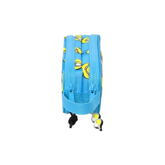 Estojo Escolar Duplo Compartimento Minions MINIONSTATIC Azul | Ref. 248.812228513