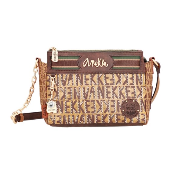 Anekke Mala de Triplo Compartimento Canada URBAN Castanha | Ref. 280.35673-245