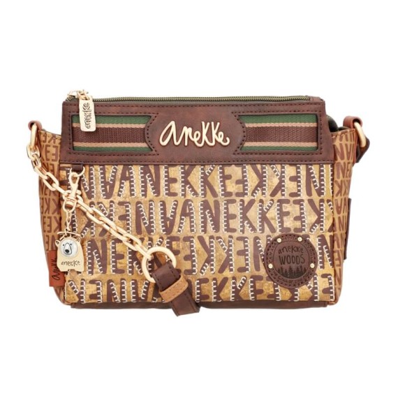 Anekke Mala de Triplo Compartimento Canada URBAN Castanha | Ref. 280.35673-245