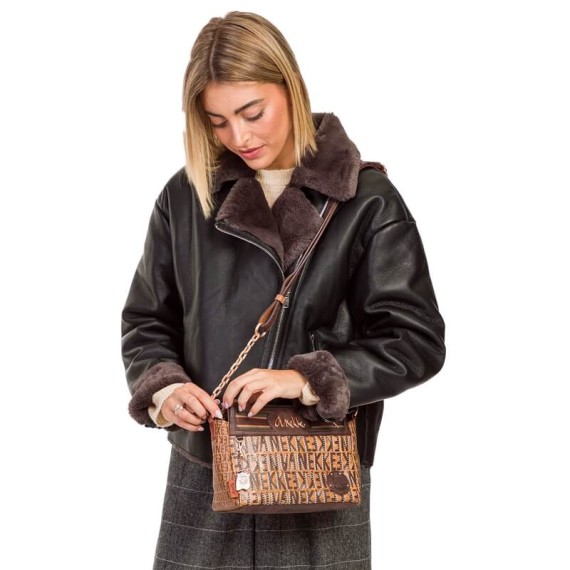 Anekke Mala de Triplo Compartimento Canada URBAN Castanha | Ref. 280.35673-245