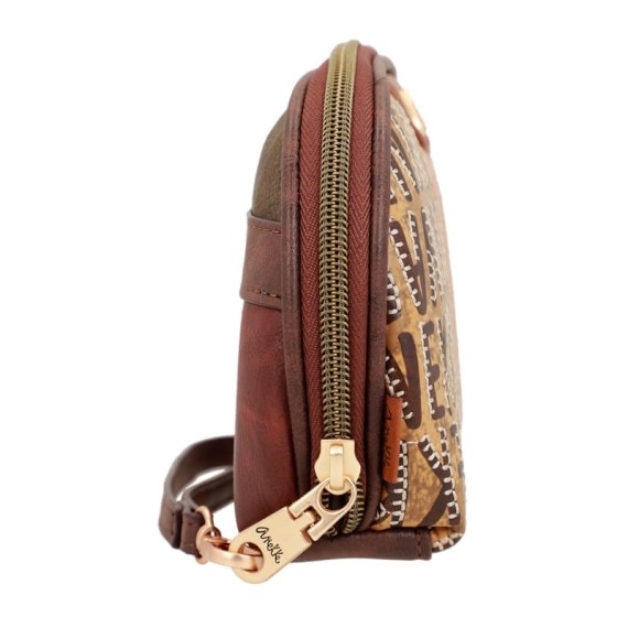 Anekke Bolsa / Carteira Canada URBAN Castanha | Ref. 280.35679-709