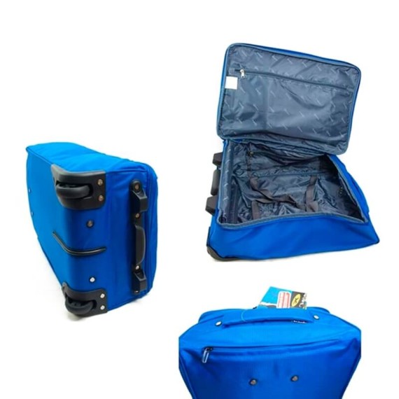 Benzi Mala de Cabine / Trolley Dobrável 51cm 2 Rodas Upright Azul | Ref. 288.BZ502710