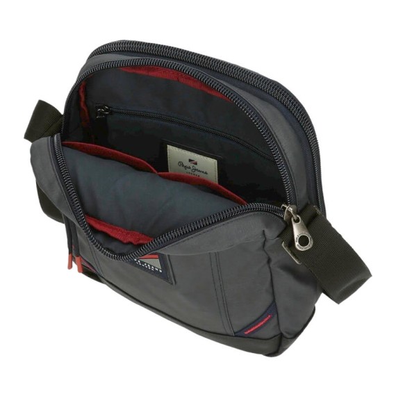 Bolsa de Tiracolo para Tablet PEPE JEANS Hackney Antracite | Ref. 186.7315731