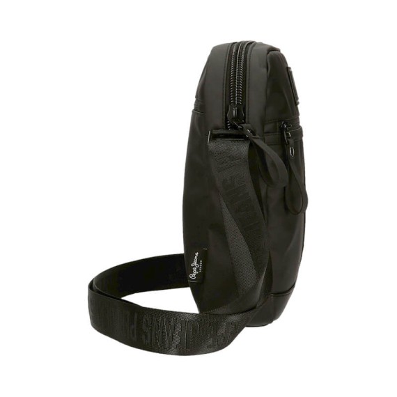 Bolsa de Tiracolo para Tablet Pepe Jeans HOXTON Preta | Ref. 186.7345631