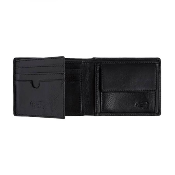 Camel Active Carteira Tradicional com Porta-Moedas JAPAN Preta | Ref. 9127670160