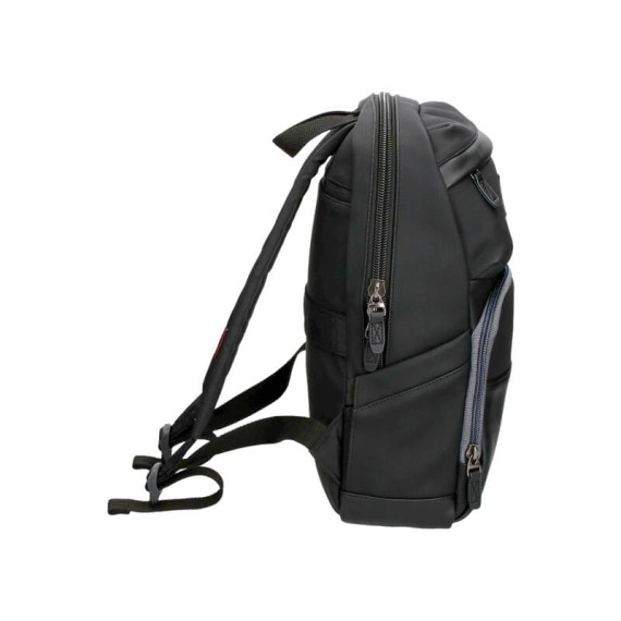 Mochila para Portátil 12” Adap. Pepe Jeans FRONTIER Preta | Ref. 186.7362031